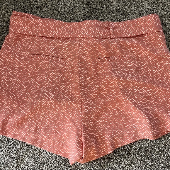 Torrid Pink Dot Tie Front Short - Picture 6 of 6